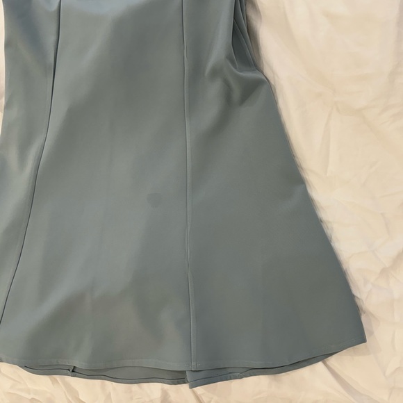 Show Me Your Mumu Chicago high neck trumpet/mermaid gown - silver sage - Picture 5 of 5